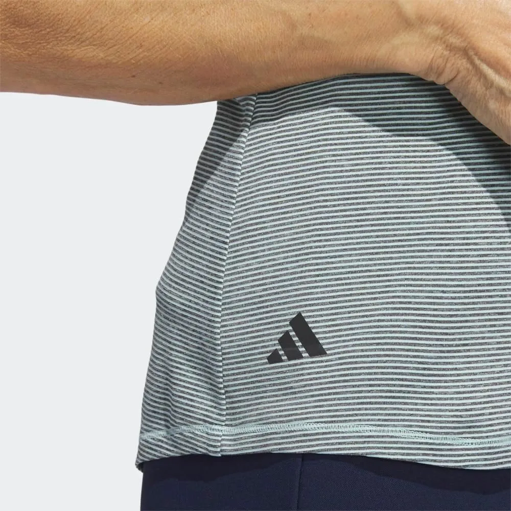 adidas Women's Two-Color OtToman Sleeveless Golf Polo Shirt