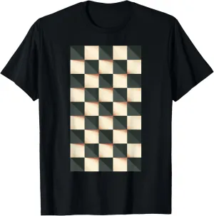 Geometric Pattern Vintage Retro Aesthetic Art T-Shirt