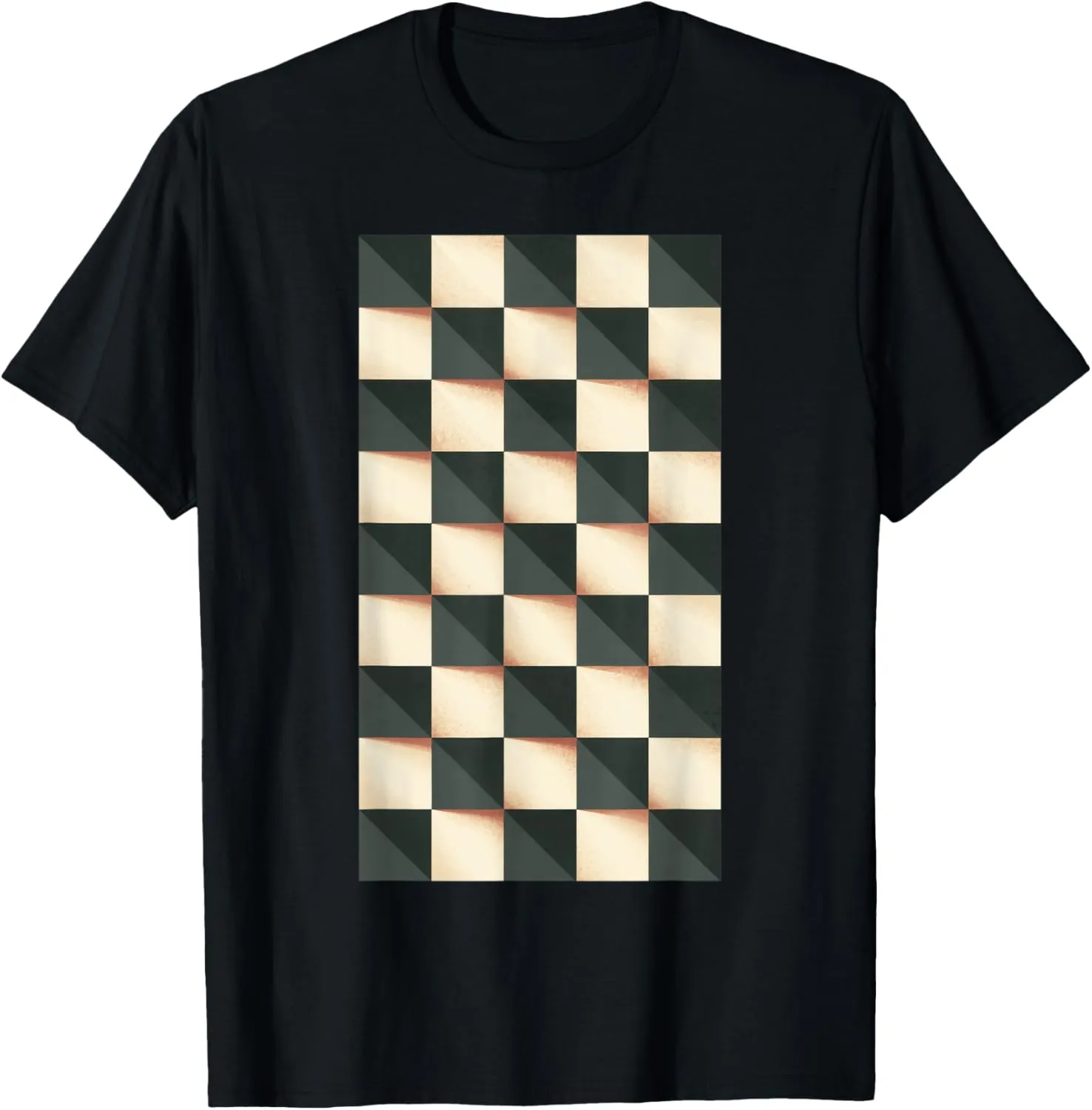 Geometric Pattern Vintage Retro Aesthetic Art T-Shirt