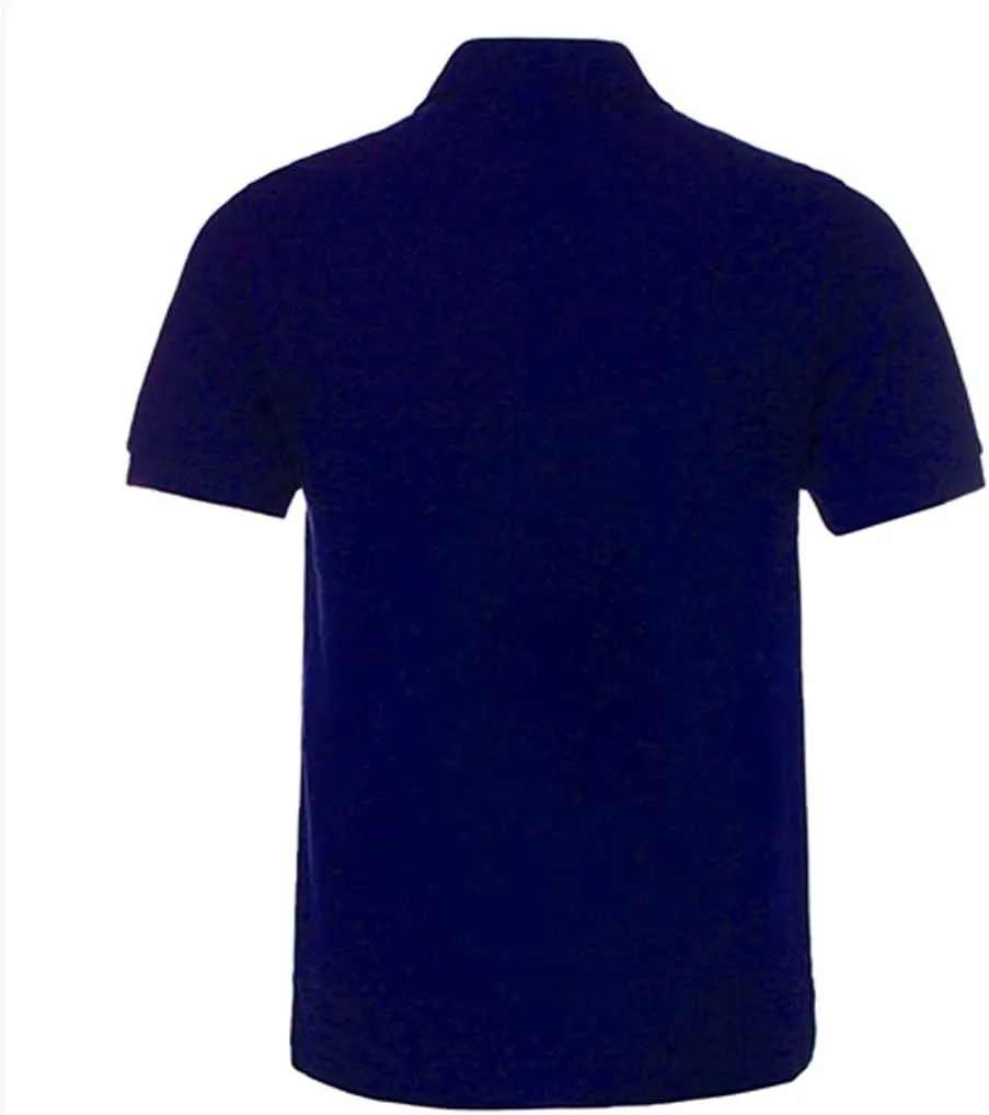 NeedBo Men's Classic Fit Short Sleeve Casual Solid Cotton Pique Polo Shirt