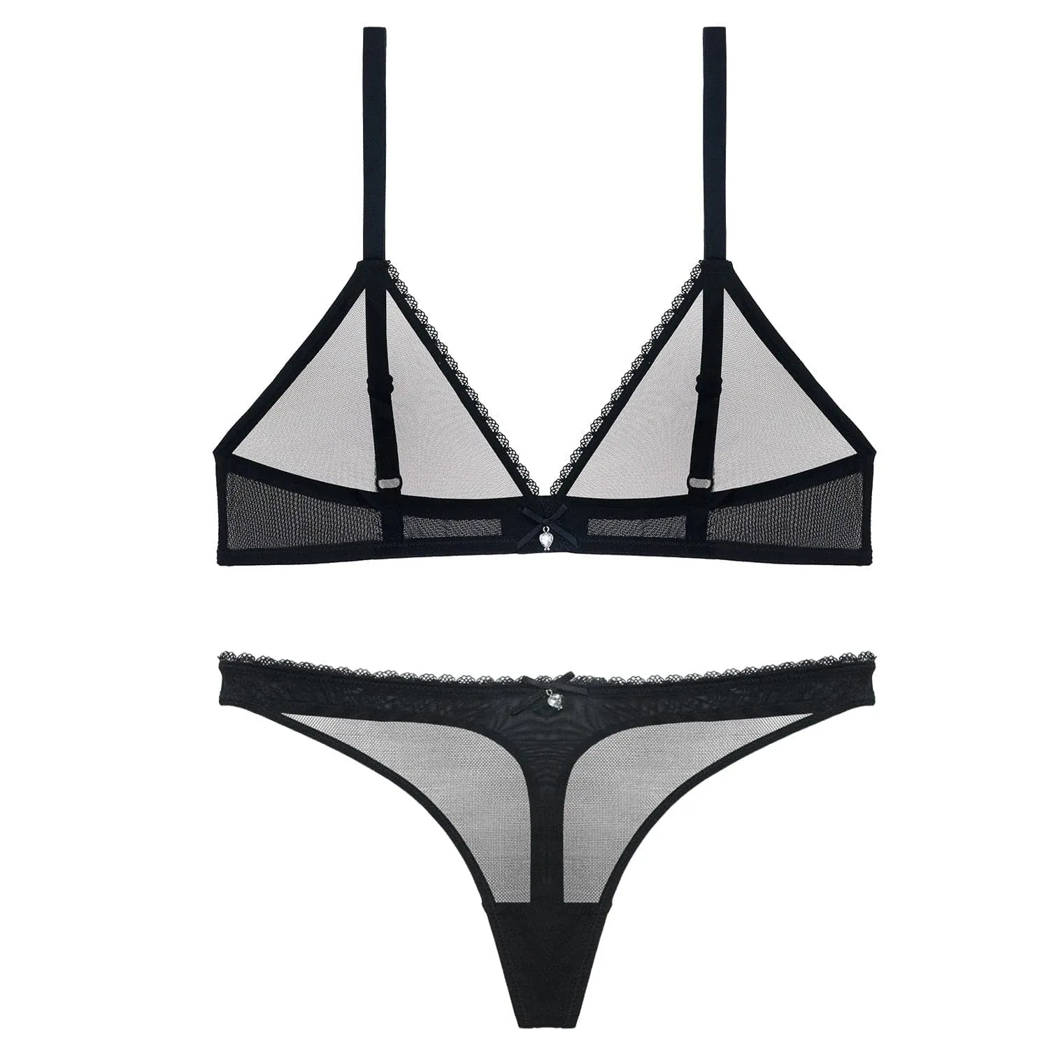 Wire-Free Bra and Panties Set - Comfortable, Supportive, and Stylish